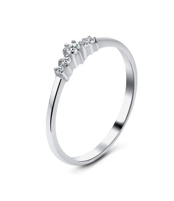 CZ Silver Ring NSR-2412